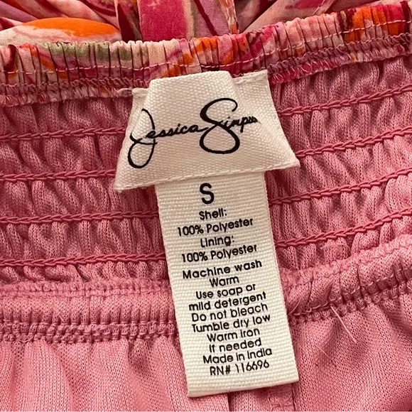 Jessica Simpson Women’s Halter Tiered Maxi Dress Size S - Picture 13 of 13